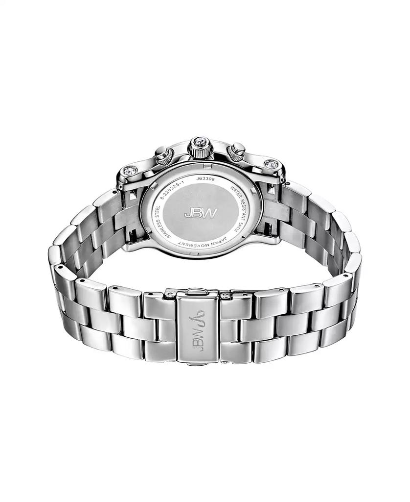 Jbw Women's Laurel Diamond (1/10 ct.t.w.) Stainless Steel Watch