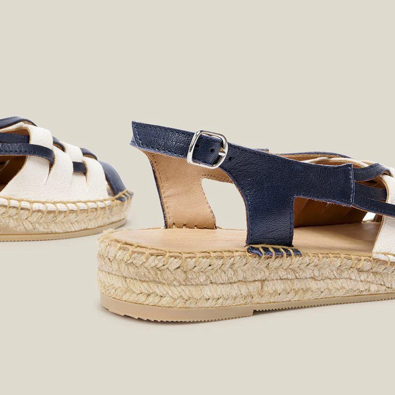 Naguisa Etel Espadrille Navy-Ecru 2