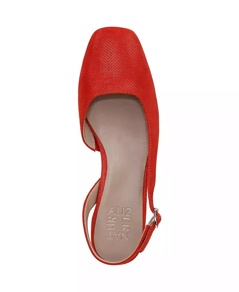 Naturalizer Women's Jayla Mid-Heel Square Toe Slingback Pumps 4