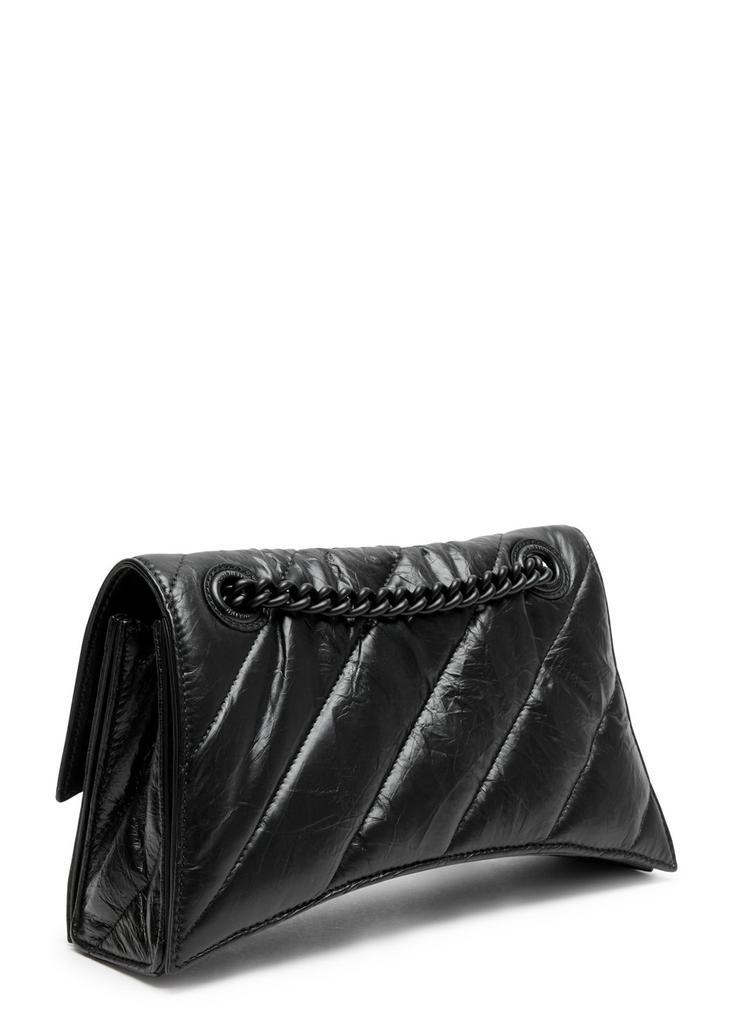 BALENCIAGA Crush quilted leather shoulder bag