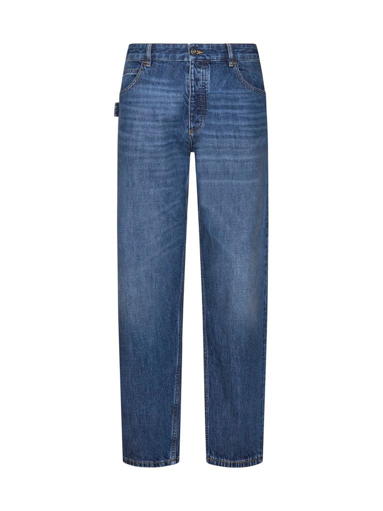 Bottega Veneta Bottega Veneta Mid-Rise Straight Denim Jeans