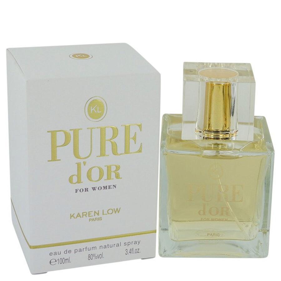 KAREN LOW Unisex Pure D'or EDP Spray 3.4 oz Fragrances 3700134407283