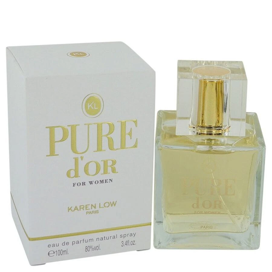 KAREN LOW Unisex Pure D'or EDP Spray 3.4 oz Fragrances 3700134407283 1