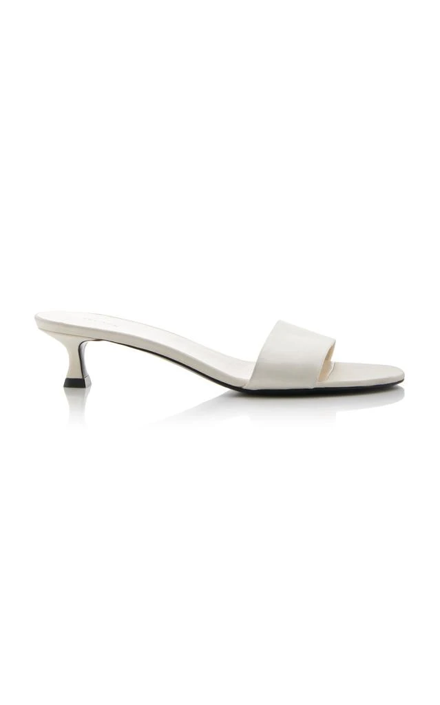 The Row The Row - Satin Sandals - White - IT 40 - Moda Operandi 1