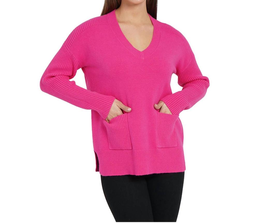 Love Token Love Token - Patch Pocket Tunic Sweater