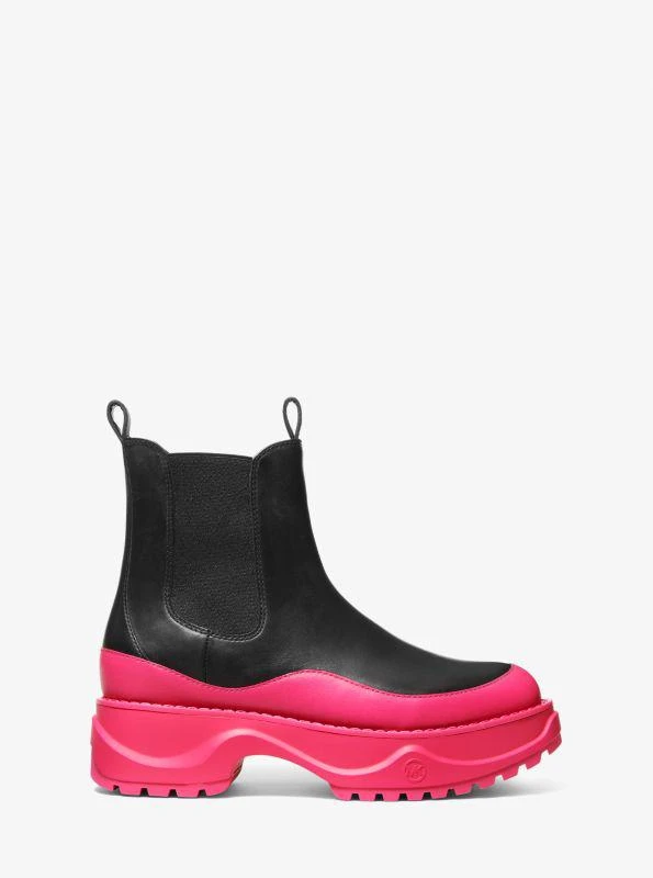 Michael Kors Dupree Two-Tone Leather Boot 2
