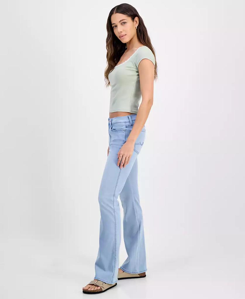 7 For All Mankind Women's Kimmie Mid-Rise Bootcut Jeans