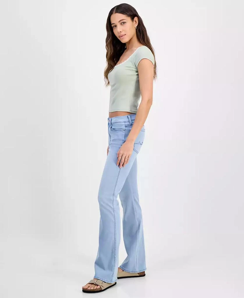 7 For All Mankind Women's Kimmie Mid-Rise Bootcut Jeans 2