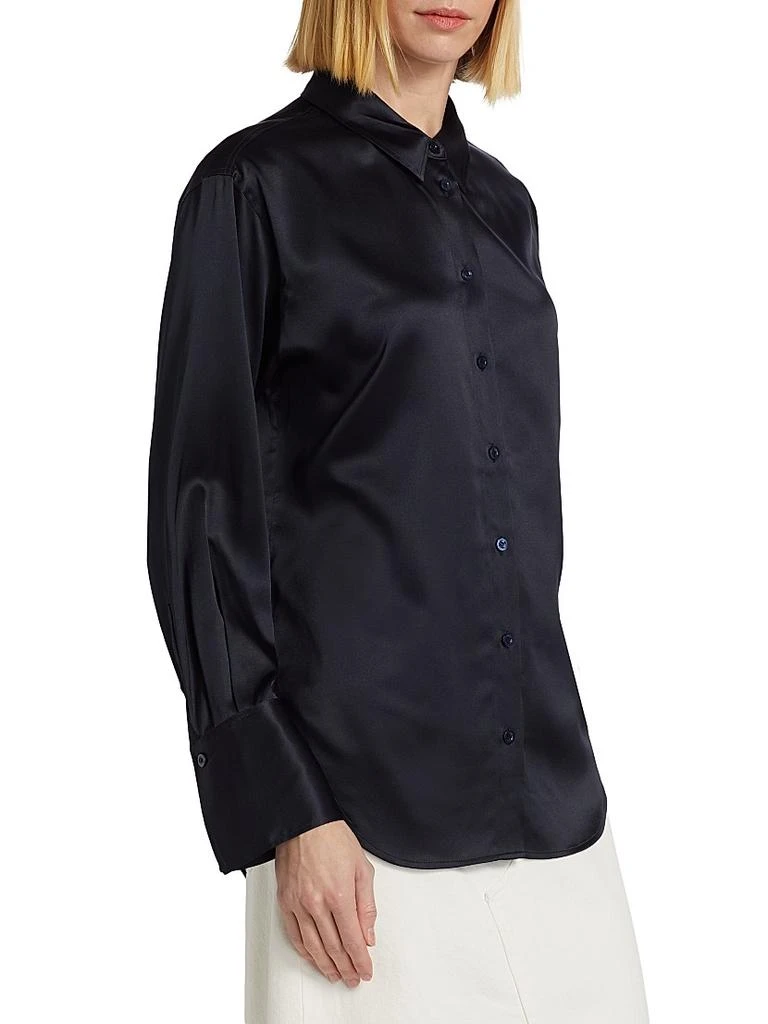 FRAME The Standard Silk Button-Up Shirt 4