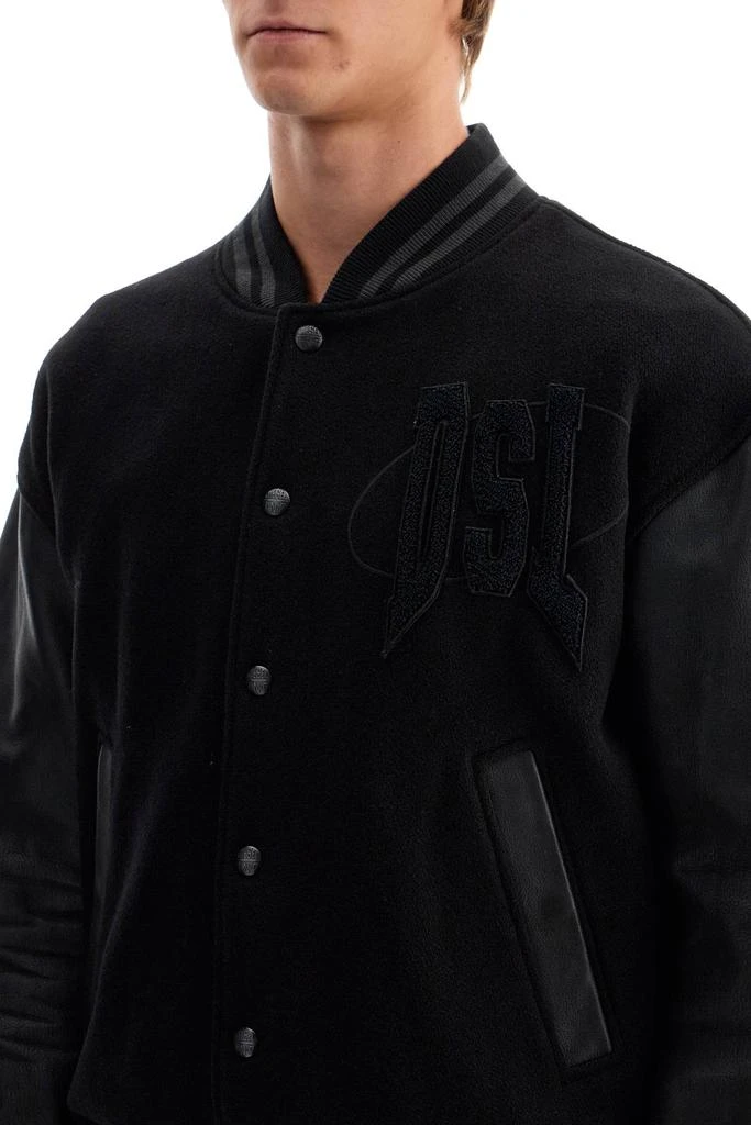 Diesel varsity jacket by l 4