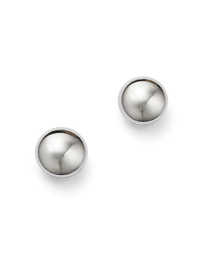 Bloomingdale
s 14K White Gold Flat Ball Stud Earrings