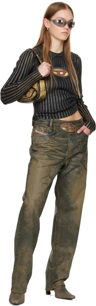 Diesel SSENSE Exclusive Brown Sweater 5