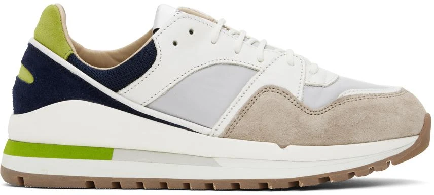 Spalwart Beige & Navy Trail Blazer Sneakers 1