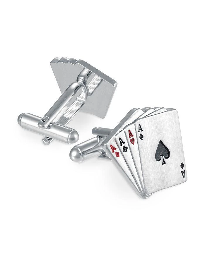 LINK UP Playing Card Cufflinks