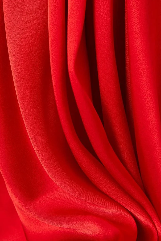 Halpern Cutout sequined tulle and satin mini dress 4
