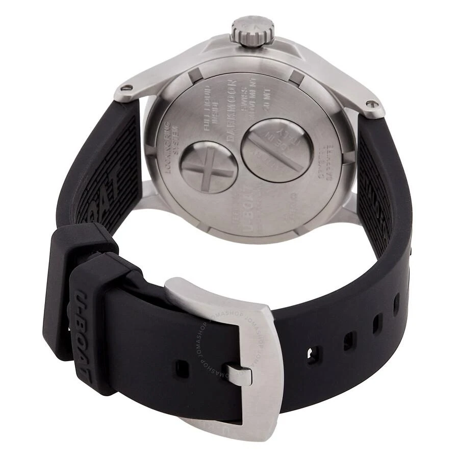 U-Boat Darkmoon Quartz Black Dial Men's Watch 9018-A 3