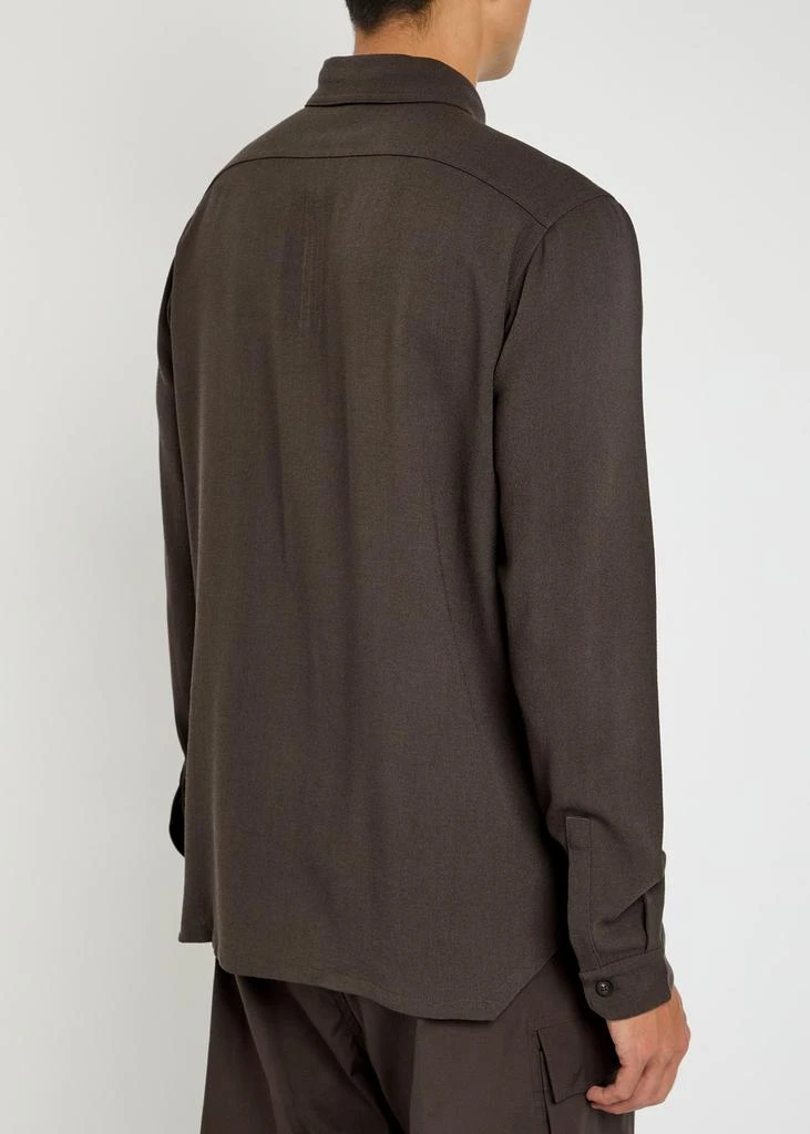 Rick Owens Work wool shirt 3