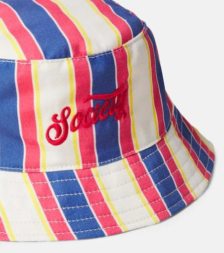 The New Society Gorse striped cotton bucket hat 3