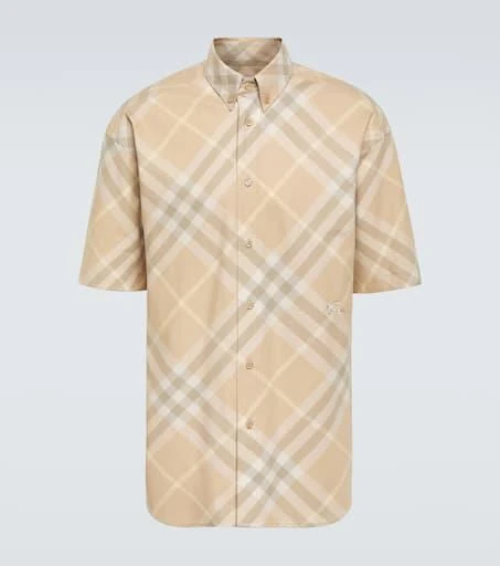 Burberry Burberry Check cotton shirt 1