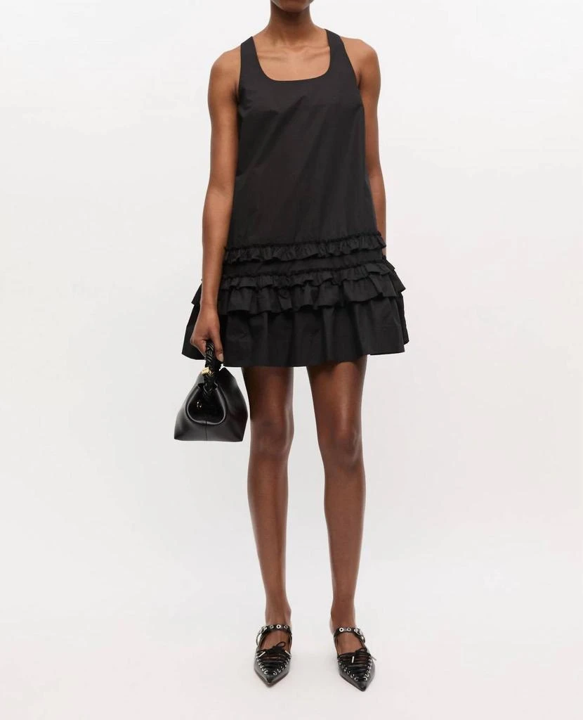 Ganni Ganni - Cotton Poplin Mini Dress 1