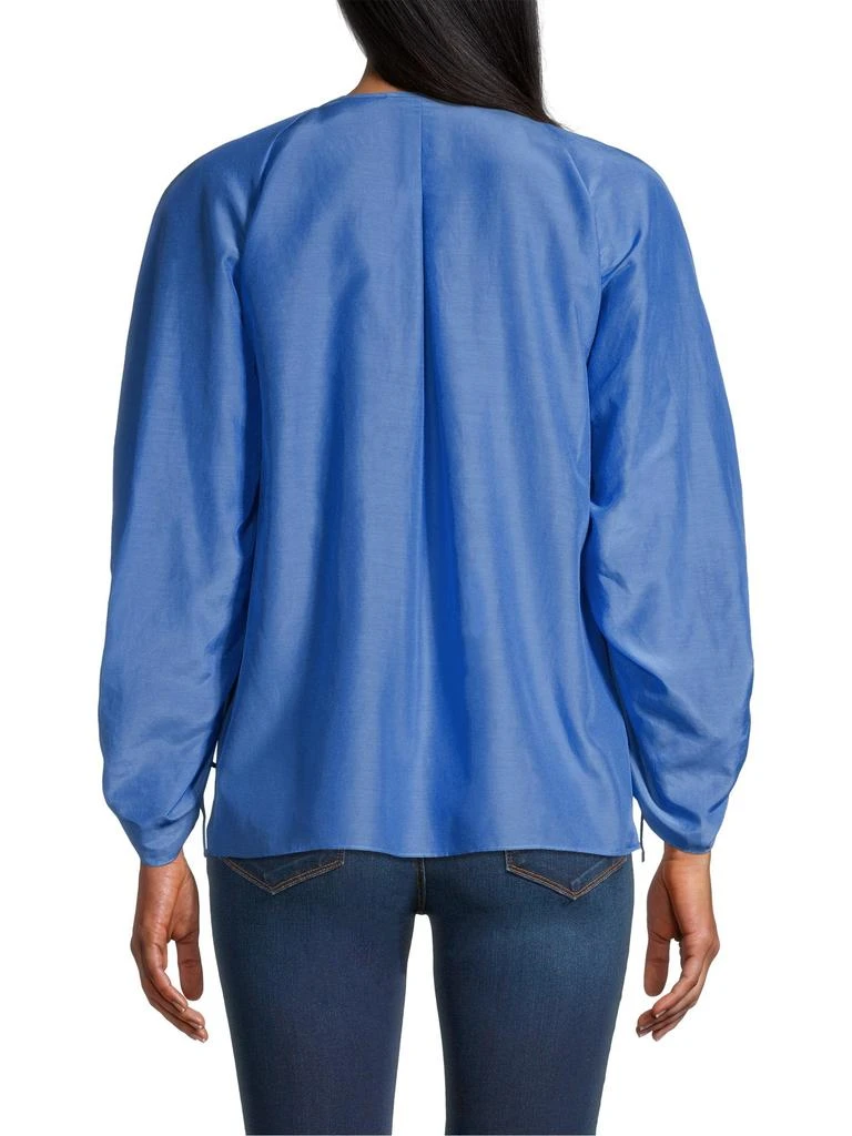 Kobi Halperin Fatima Ruffle Ruched Blouse 2