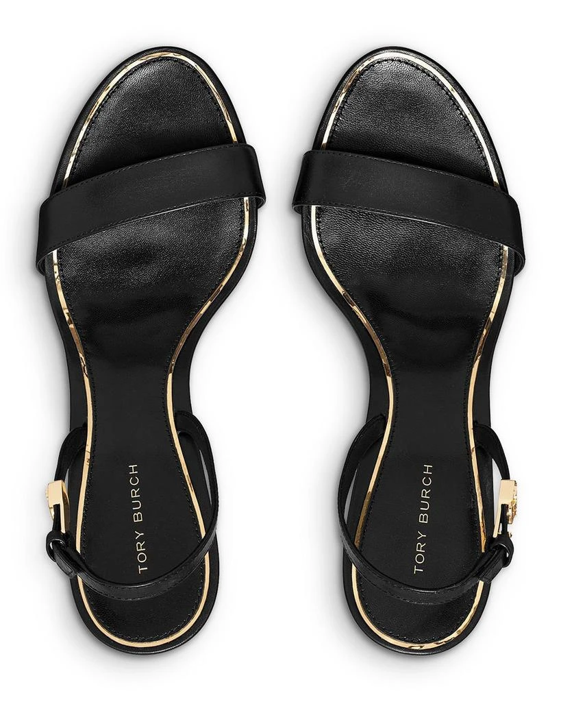 Tory Burch Women's Double T Buckle Heel Sandals 3