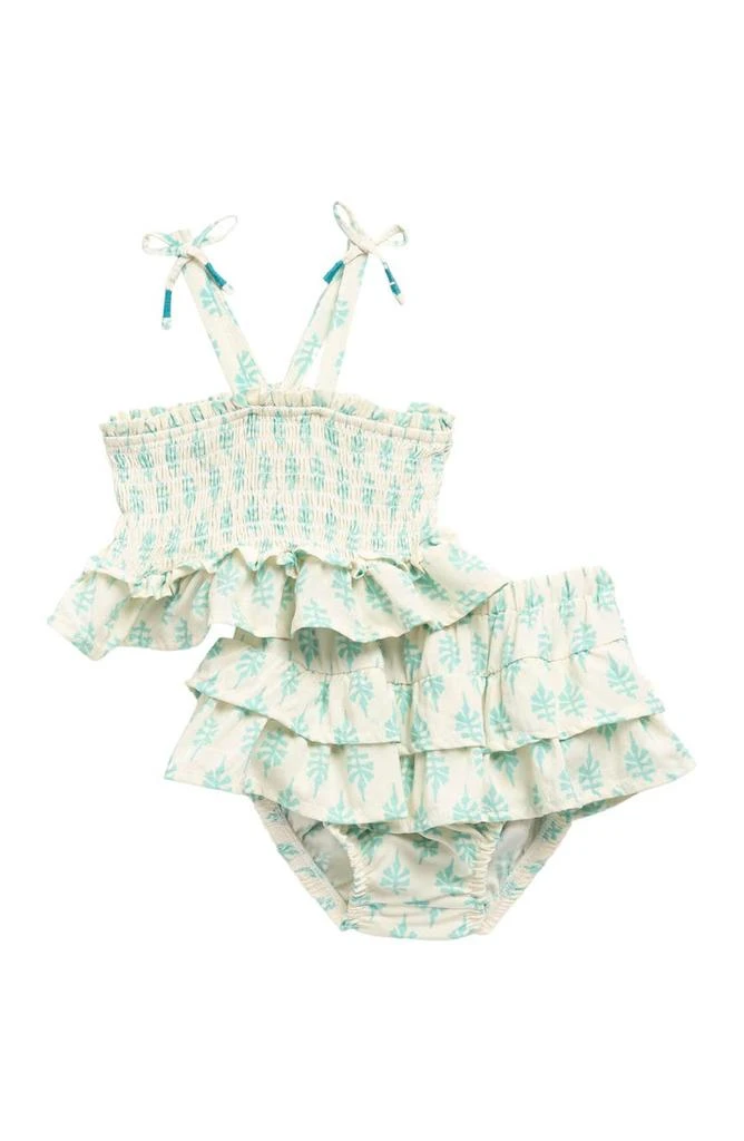 Jessica Simpson Smocked Tank & Bloomer Set 1