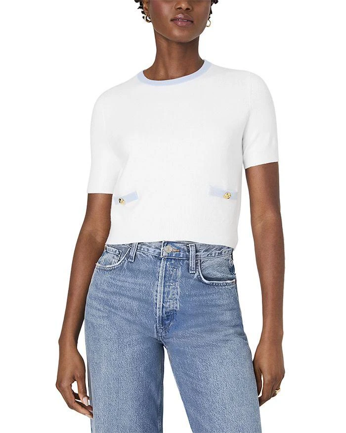 French Connection Babysoft Short Sleeve Sweater 1