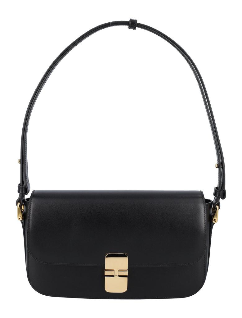 A.P.C. A.P.C. Grace Foldover Top Shoulder Bag