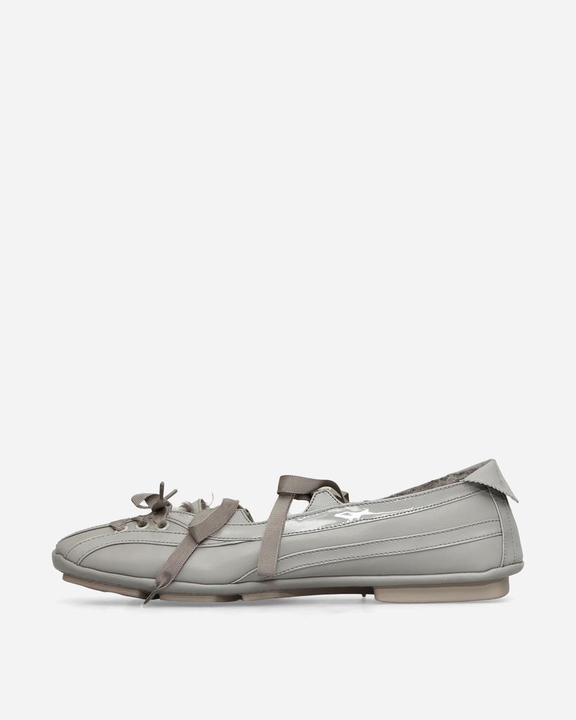 Leather trainers Kiko Kostadinov Silver size 9 US in Leather