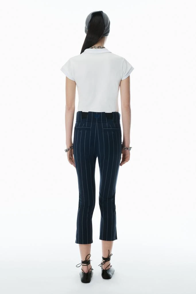 Alexander Wang Baseball Pinstripe Capri Pants 4