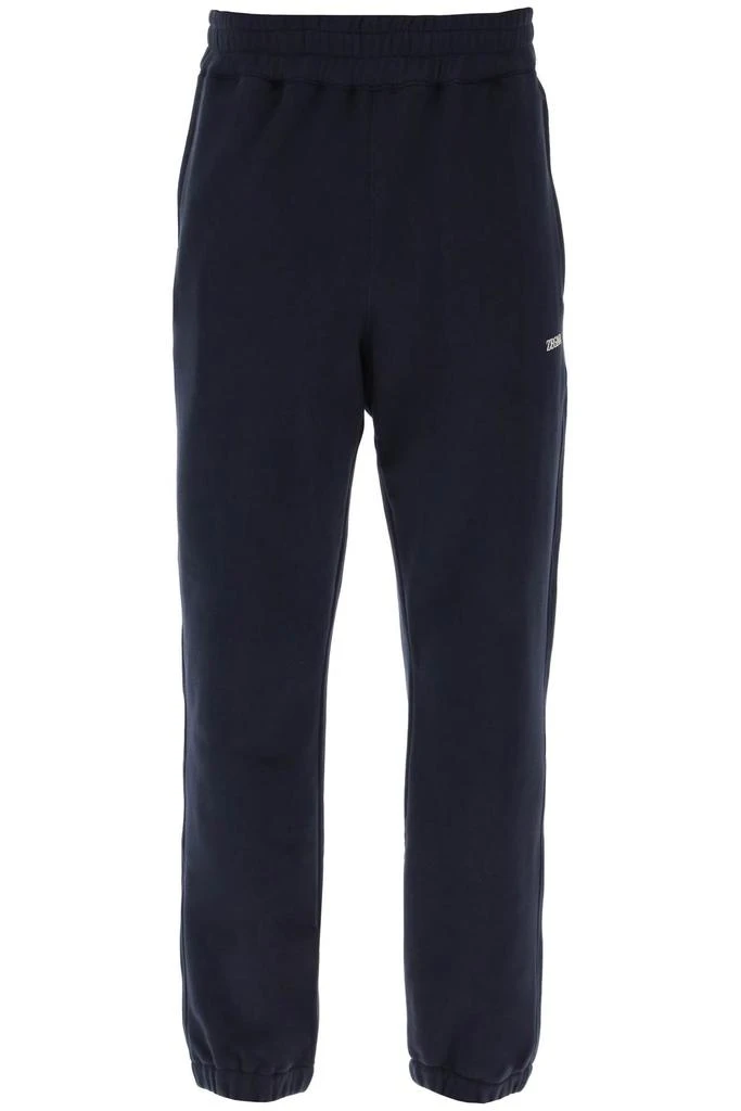 ZEGNA cotton sweatpants with brushed finish 1