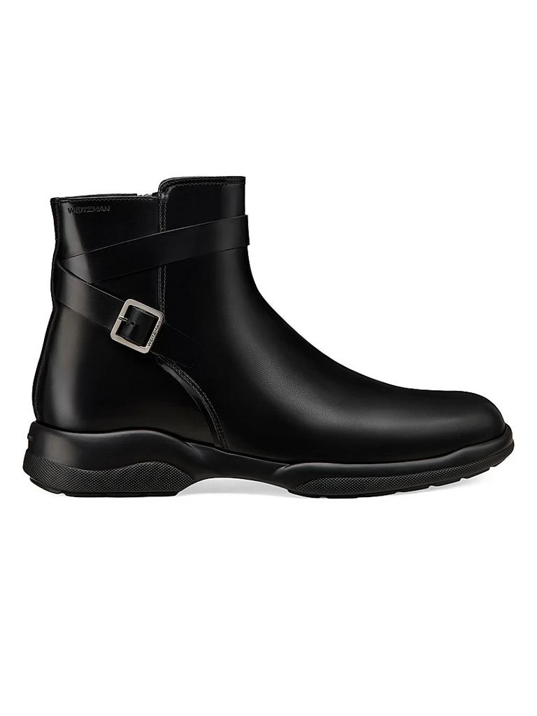 Stuart Weitzman Men Adwin Black Leather Chelsea Boots... Size 10M Stuart Weitzman Men main image 2