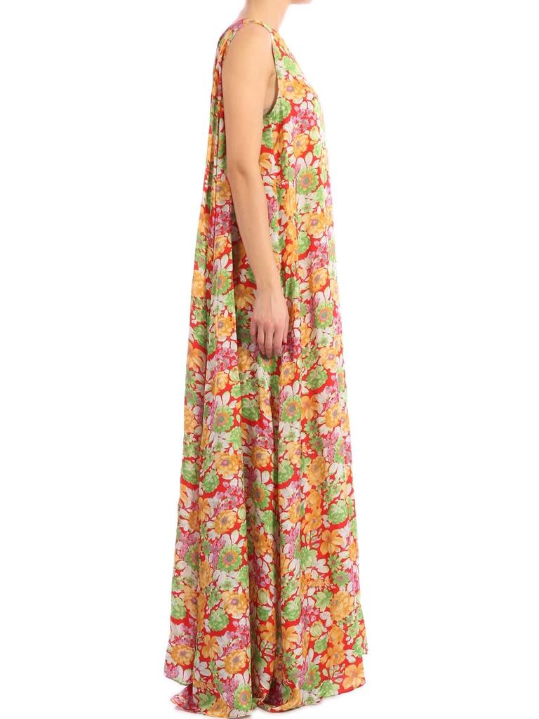 ワンピース Plan C Floral Print Maxi Dress Plan C Floral Print Maxi Dress - Dresses & Skirts - Compare