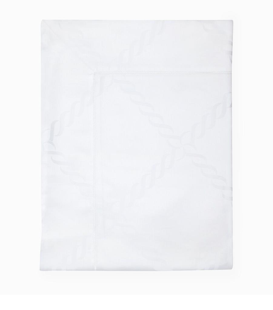 Pratesi Treccia Super King Flat Sheet (300cm x 270cm)