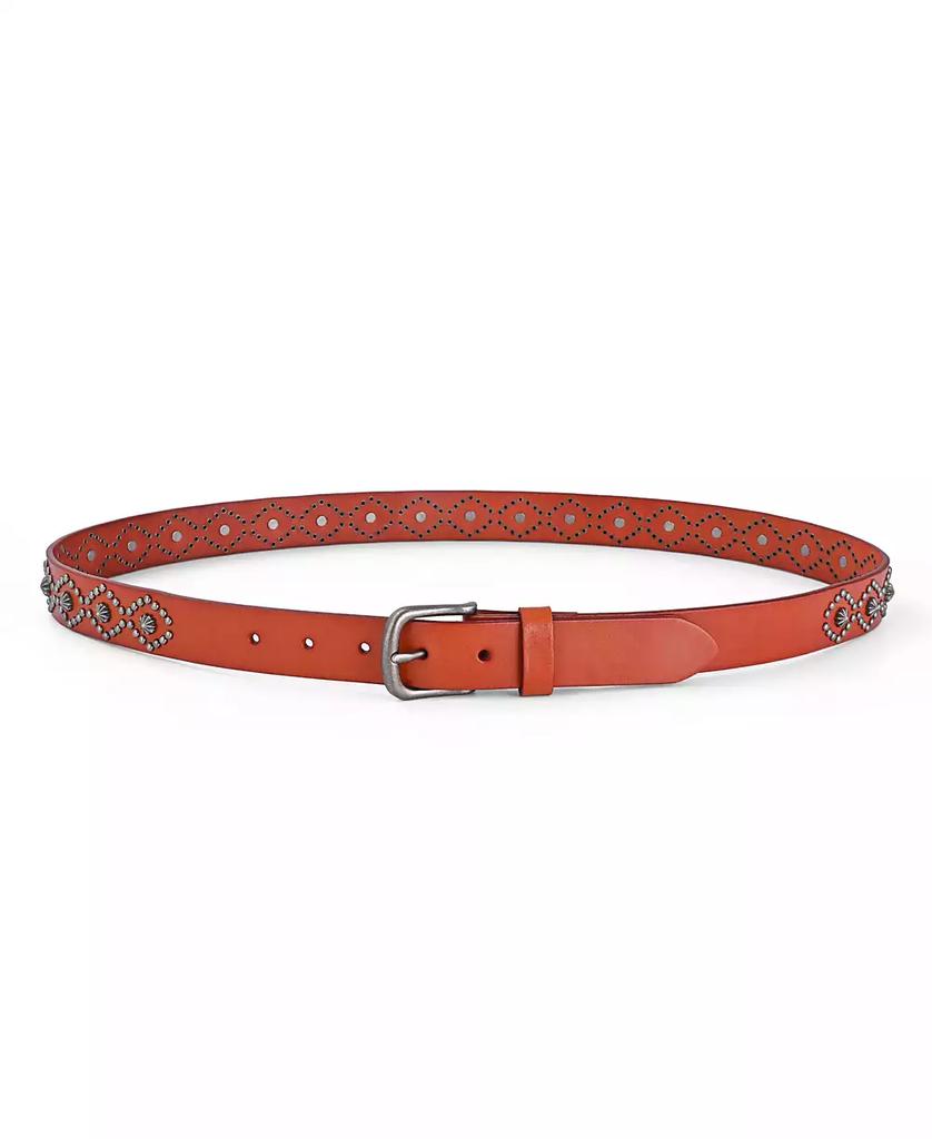 OLD TREND Women's Sunburst Leather Belt