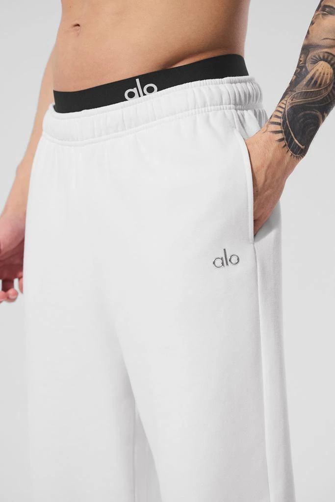 Alo Accolade Sweatpant - White 4