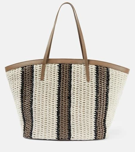 Brunello Cucinelli Medium crochet tote bag 1