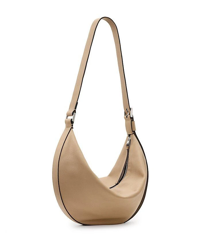 ALL SAINTS Half Moon Leather Shoulder Bag 5