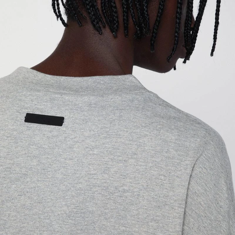 Essentials Grey T-Shirt with logo 4