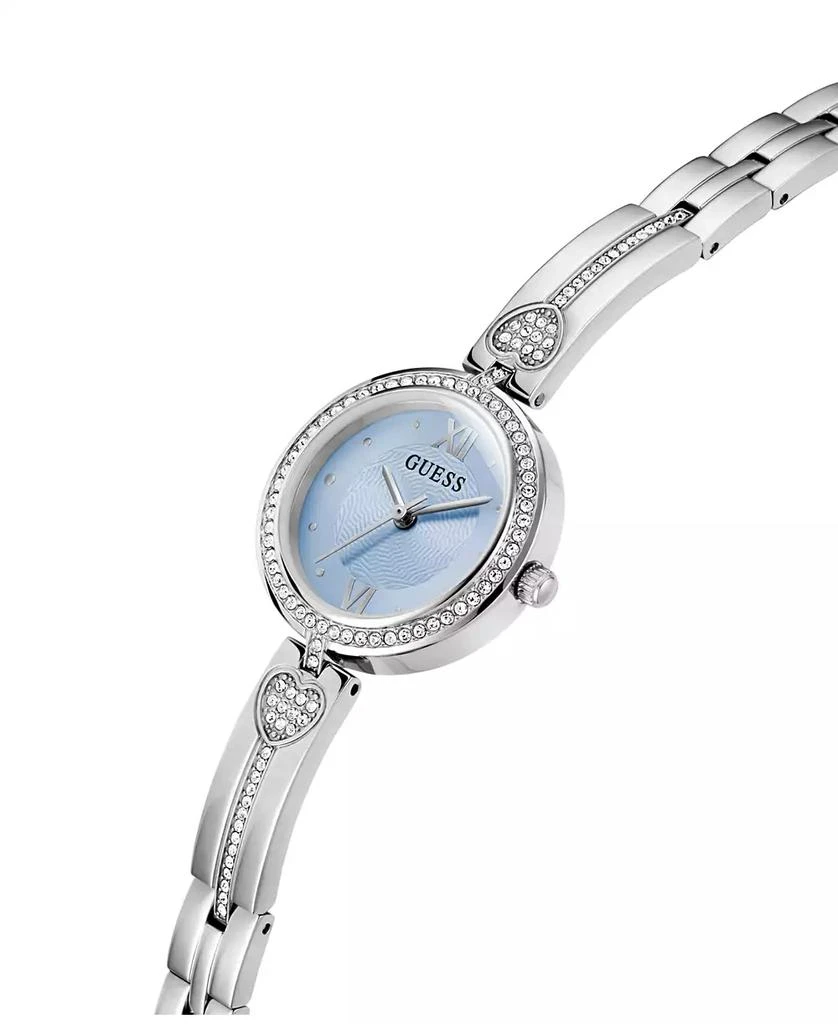 GUESS Women's Silver-Tone Analog Watch, 27mm 4