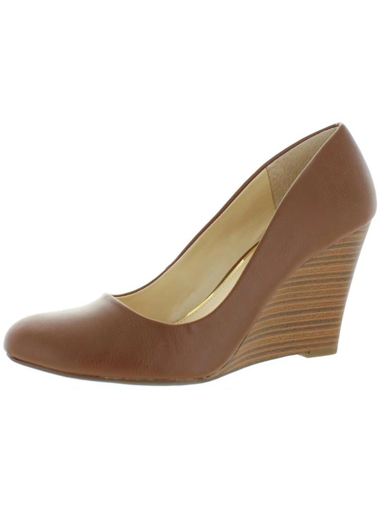 Jessica Simpson Cash Womens Solid Slip On Wedge Heels 1