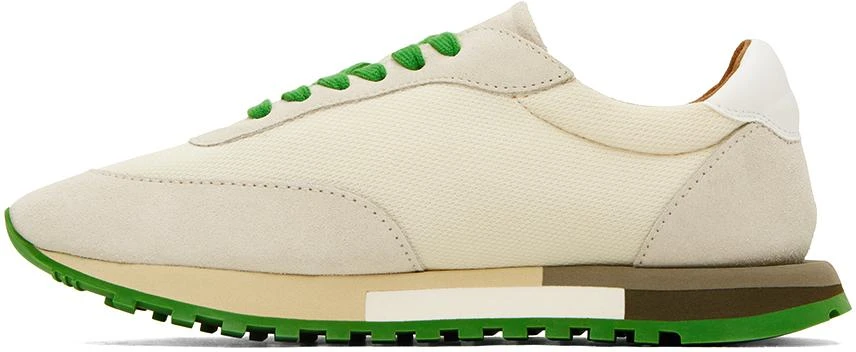 The Row Beige & Green Owen Sneakers 3