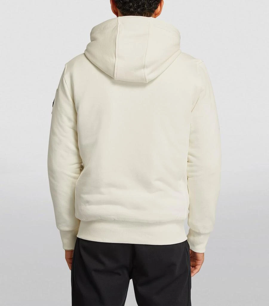 Moose Knuckles Faux Fur-Trim Zip-Up Hoodie 4