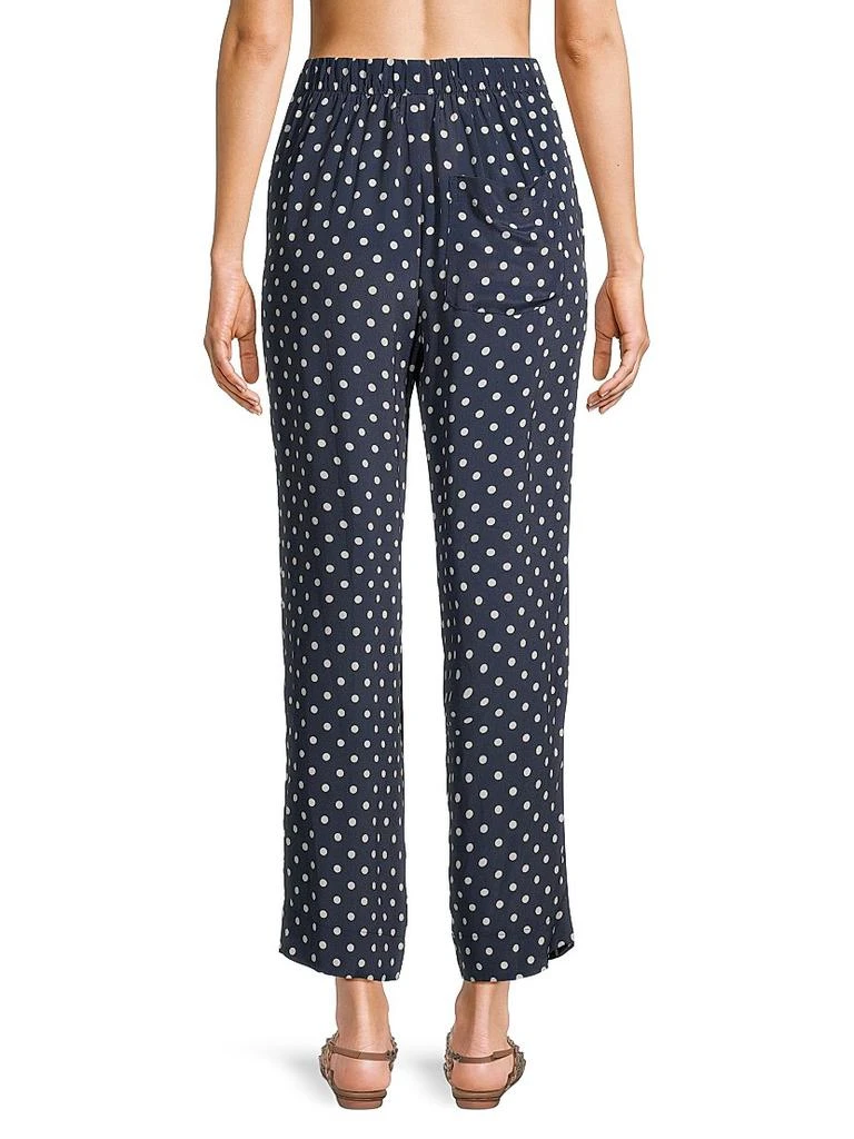 Birds of Paradis Leigh Polka Dot Satin Pants 5