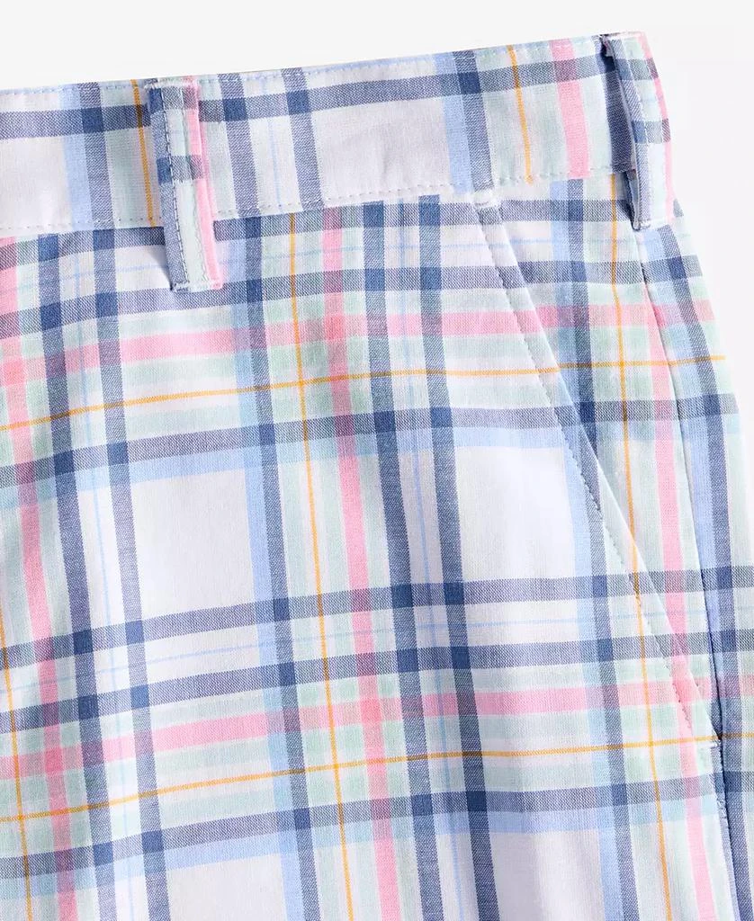 Club Room Men's Tonno Cotton Plaid Madras Shorts, Exclusively at Macy's 4