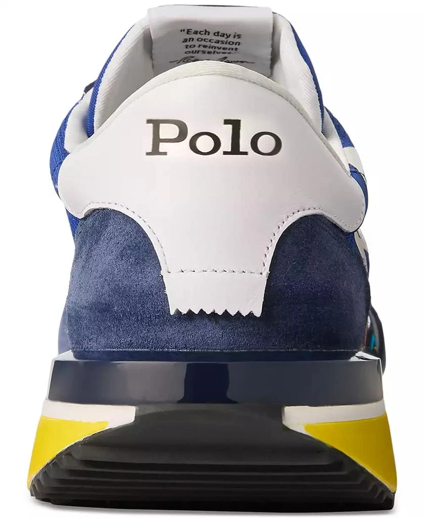 Ralph Lauren Men's Train 89 Logo Lace-Up Sneakers 2