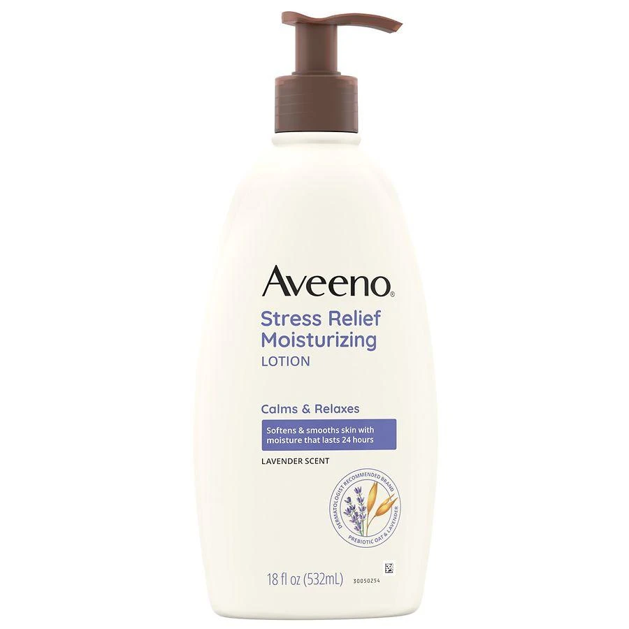 Aveeno Stress Relief Moisturizing Lotion Lavender 3