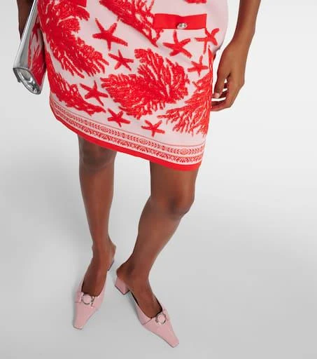 Versace Medusa patent leather mules 4