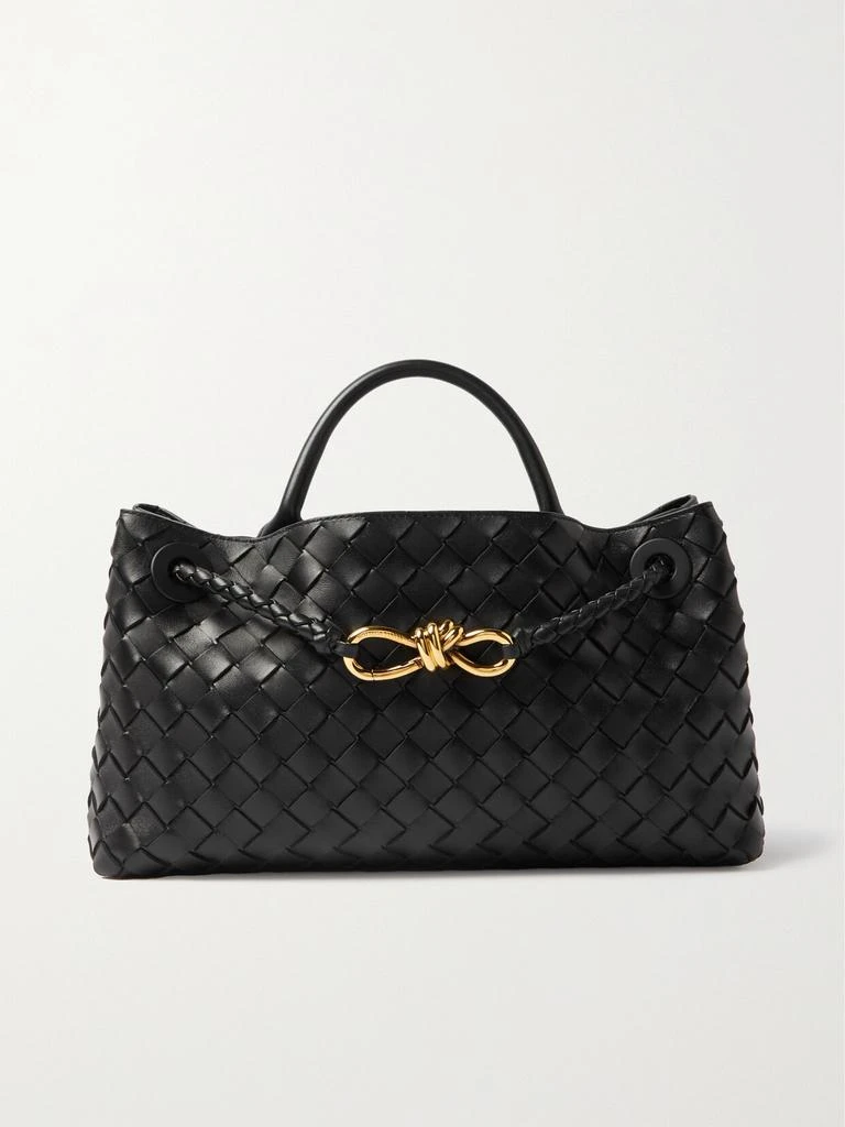 Bottega Veneta East/west Andiamo Intrecciato 皮革小号手提包 1
